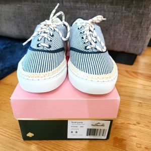 Kate Spade boat party espadrille sneakers